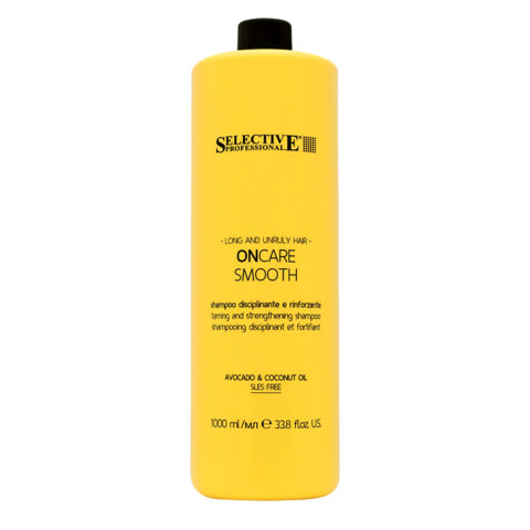 OnCare Smooth Shampoo 1000ml - champú disciplinante para cabellos largos