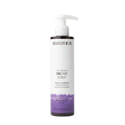 Selective Professional On Care Scalp Rebalancing Shampoo 200ml - champú para cuero cabelludo con exceso de sebo