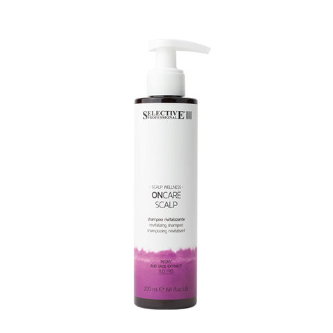 Selective Professional On Care Scalp Revitalizing Shampoo 200ml - champú revitalizante para cabellos frágiles