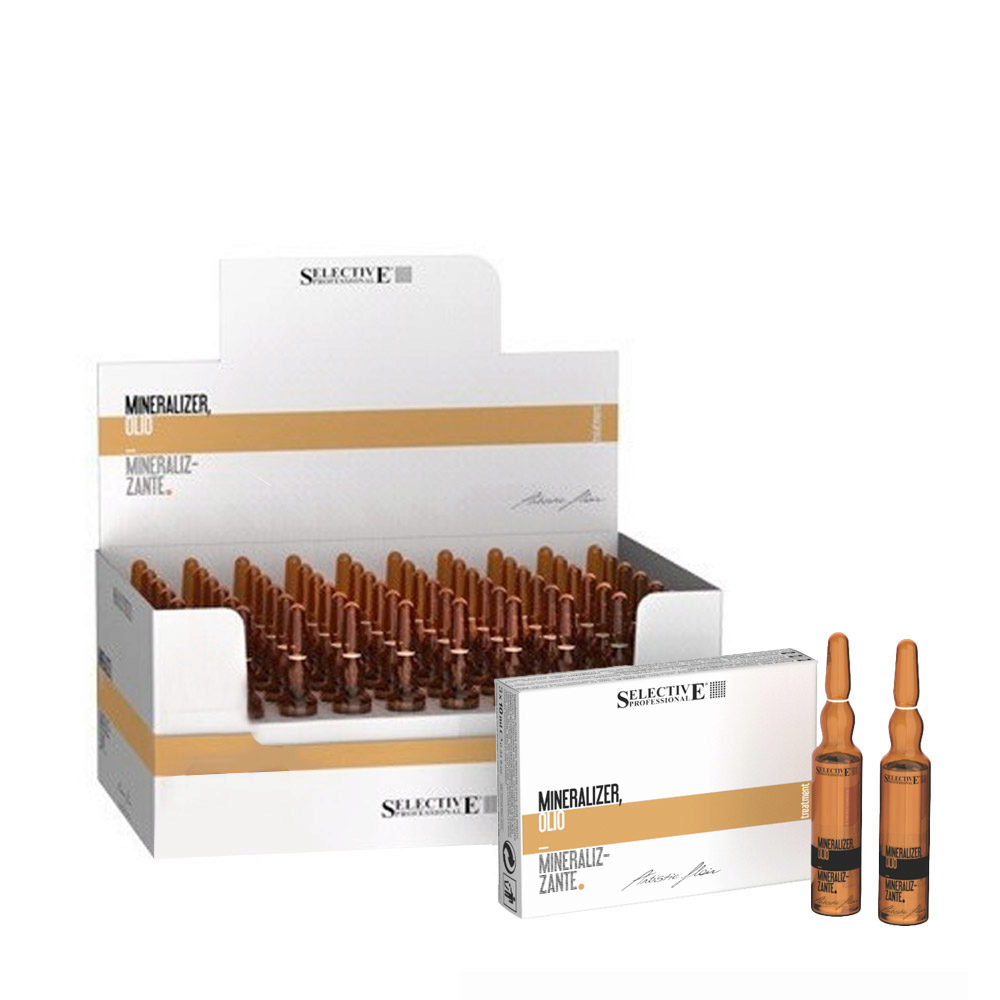 Selective Professional Artistic Flair Mineralizer Treatment Kit  78x 10ml - néctar reestructurante
