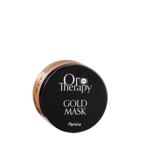 Fanola Oro Therapy Oro Puro Gold Mask 300ml - máscarilla iluminadora