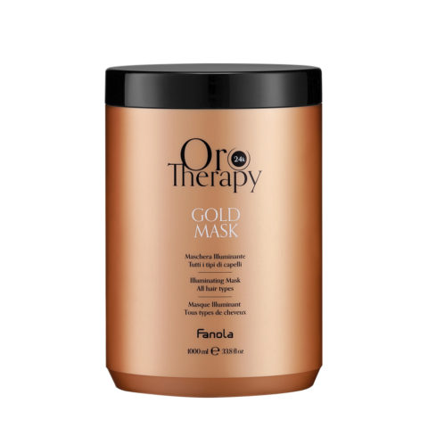 Fanola Oro Therapy Oro Puro Gold Mask 1000ml - máscarilla iluminadFanola Oro Therapy Oro Puro Gold Mask 300ml - máscaora