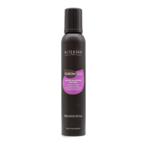 Alterego ChromEgo Silver Maintain Mousse 200ml - mousse anti-amarillo