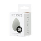 Lussoni Makeup Grey Raindrop Sponge - esponja de maquillaje en forma de gota