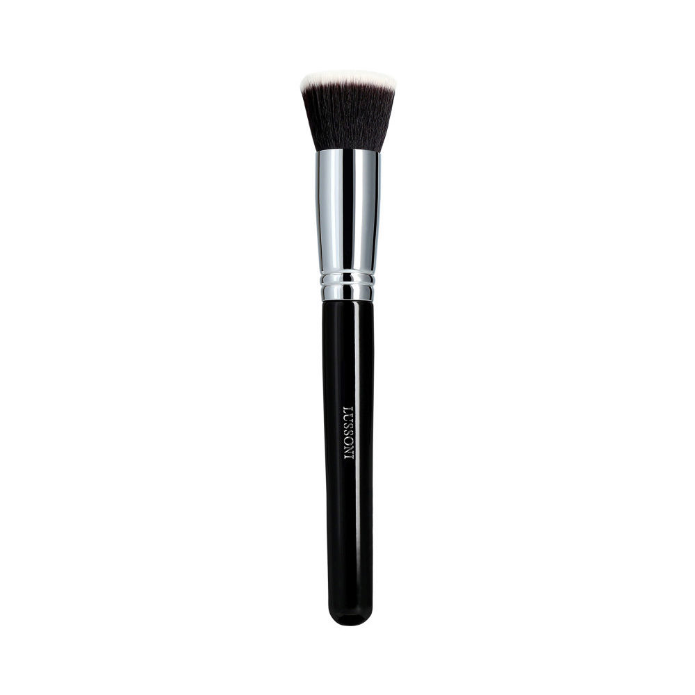 Lussoni Make Up Pro 112 Flat Top Kabuki Brush - pincel kabuki plano para base de maquillaje