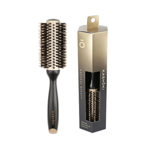 Kashōki Hair Brush Natural Beauty 28mm - cepillo de madera
