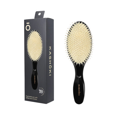 Kashōki Hair Brush Oval Large - cepillo ovalado grande con cerdas naturales