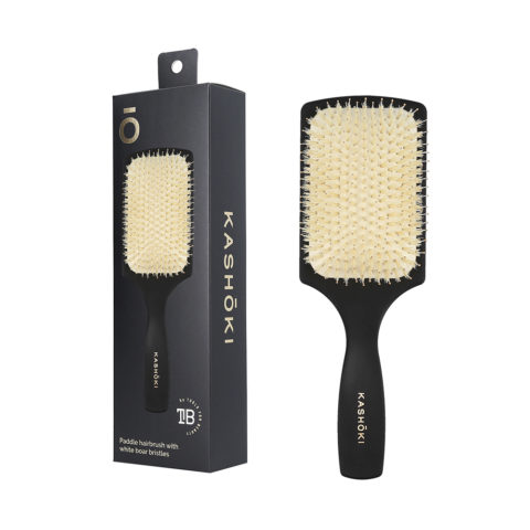 Kashōki Hair Brush Paddle - cepillo plano con cerdas naturales