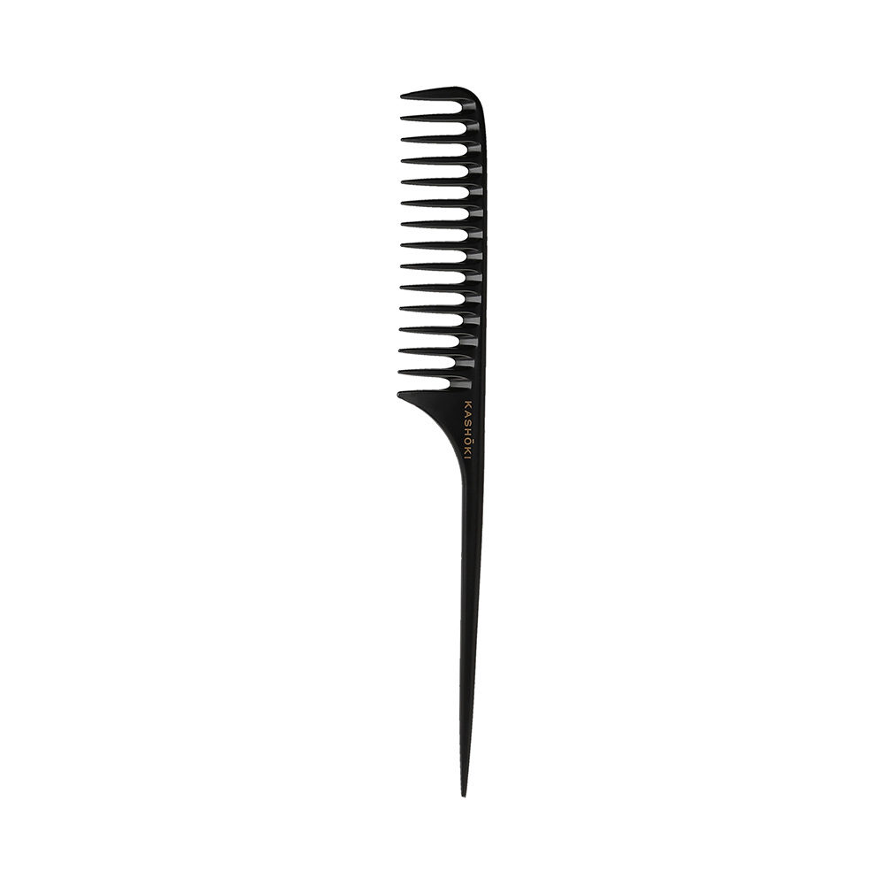 Kashōki Widely Teeth Tail Comb 450 - peine de cola de dientes anchos