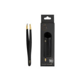 Kashōki Make Up Slant Tweezers With Case - pinzas para cejas