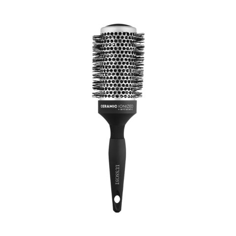 Lussoni Haircare Brush C&S Round Silver Styling 53mm - cepillo redondo