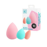 Ilū Make Up Mini Medium And Large Sponges 3pz - set de esponjas