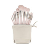 ilū Makeup Brushes 12pz + Case Set Pink - set de brochas