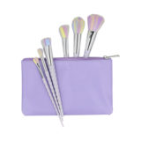 ilū 6 Makeup Brushes + Case Set Unicorn Light - set de brochas