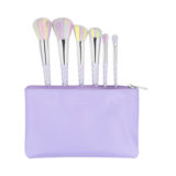 ilū Makeup Brushes 6pz + Case Set Unicorn- set de brochas