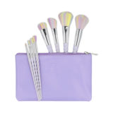 ilū Makeup Brushes 8pz + Case Set Unicorn - set de brochas
