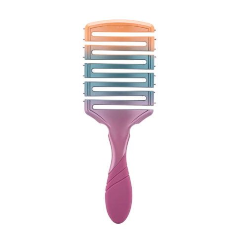 WetBrush Pro Flex Dry Paddle Bold Ombre Teal - cepillo cuadrado flexible