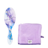 WetBrush Pro Stellarskies Kit - kit de cepillo y turbante
