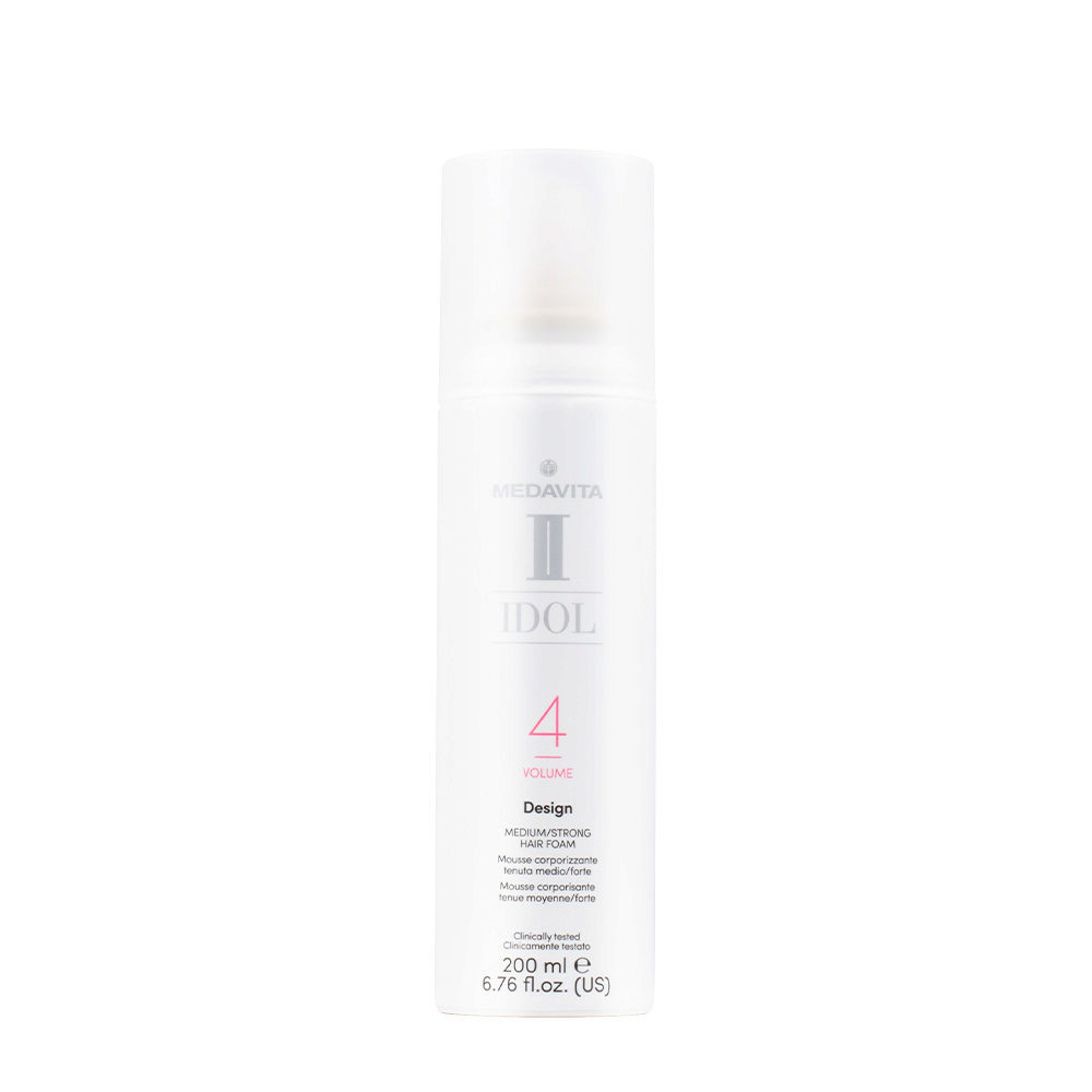 Medavita Idol Volume Design Medium/Strong Hair Foam 200ml - mousse voluminizadora