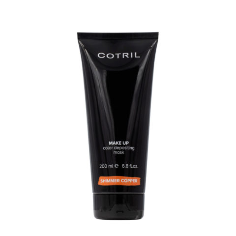 Cotril Make-Up Color Cream Shimmer Copper 200ml - mascarilla colorante acondicionadora