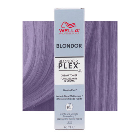 Blondor Plex Cream Toner Ultra Cool Booster /86 60ml - matizador en crema