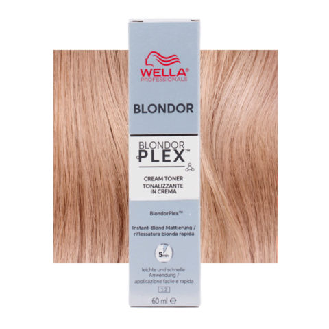 Wella Blondor Plex Cream Toner Sienna Beige /96 60ml  - matizador en crema