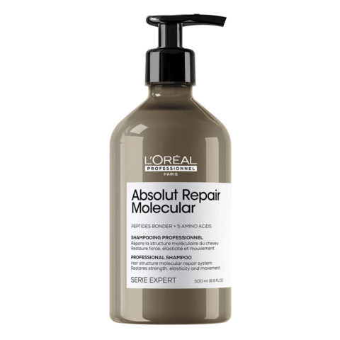 L'Oreal Professionnel Paris Serie Expert Absolut Repair Molecular Shampoo 500ml - champú reparador