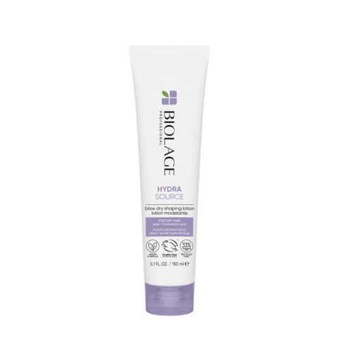 Biolage Hydrasource Blowdry Shaping Lotion 150ml - tratamiento hidratante sin enjuague