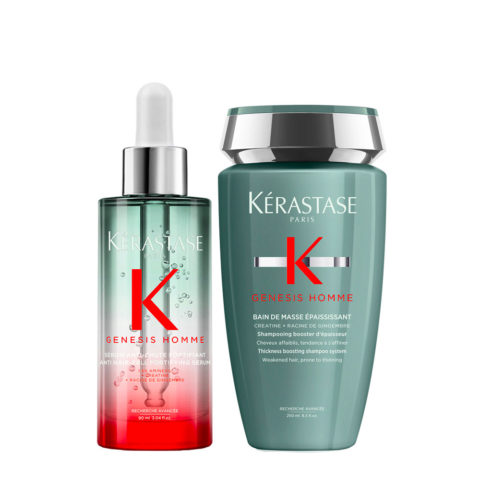 Kerastase Genesis Homme Serum 90ml Bain Masse Epaississant 250ml