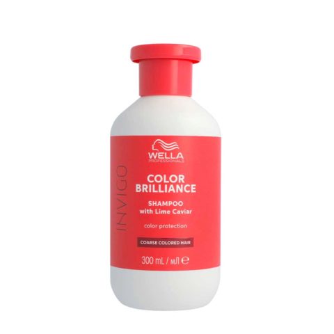 Wella Invigo Color Brilliance Coarse Color Protection Shampoo 300ml - champú protector del color para cabello grueso