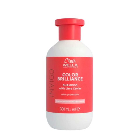 Wella Invigo Color Brilliance Fine Color Protection Shampoo 300ml - champú protector del color para cabello fino