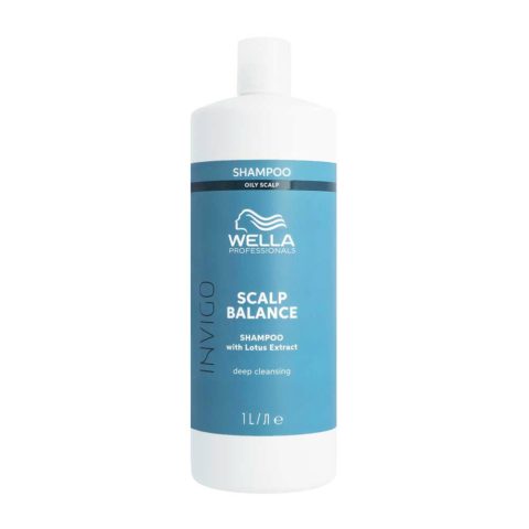 Wella Invigo Scalp Balance Pure Shampoo 1000ml - champú purificante