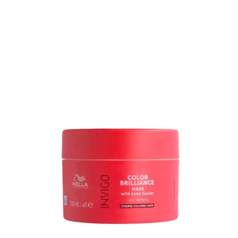 Wella Invigo Color Brilliance Coarse Vibrant Color Mask 150ml   - mascarilla para cabello grueso