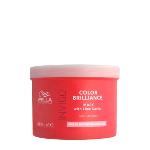 Invigo Color Brilliance Fine Vibrant Color Mask 500ml   - mascarilla para cabello normal-fino