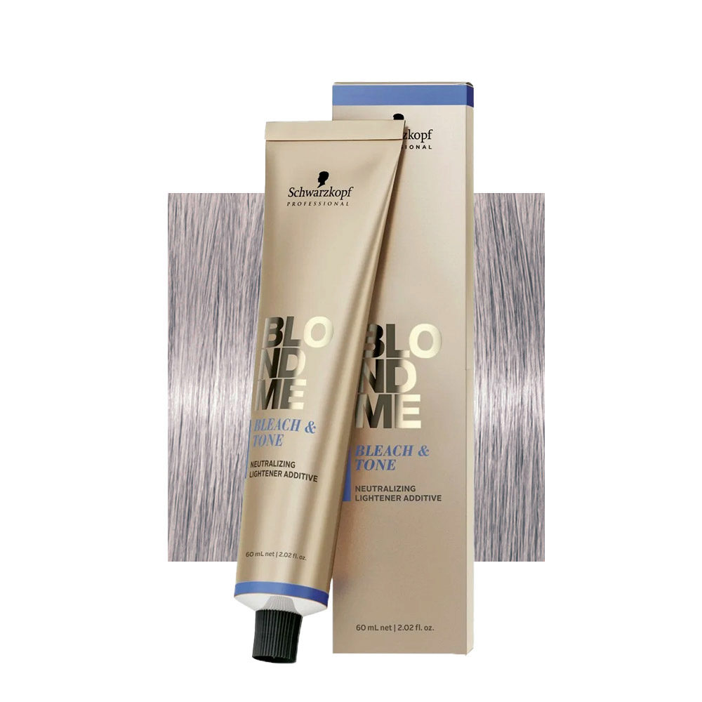 Schwarzkopf BlondMe Color Bleach&Tone Violet 60ml - aditivo neutralizante para aclarar