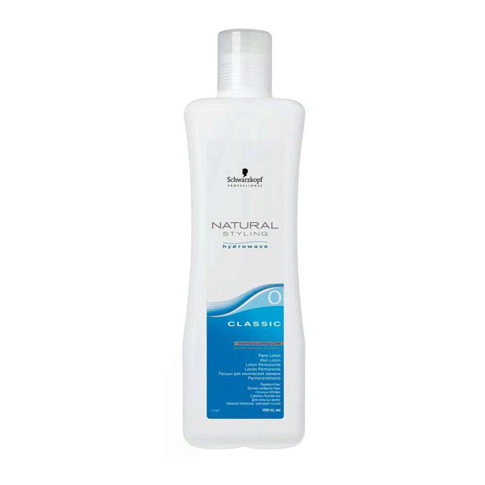 Schwarzkopf Natural Styling Classic 0 1000ml - permanente clásica para cabello resistente