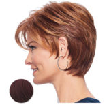 Hairdo Instant Short Cut Marrón Cereza - peluca de corte corto