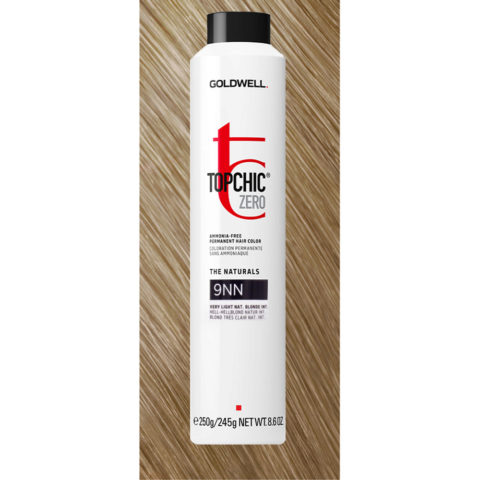 9NN Topchic Very Light Natural Blonde Intense Can 250ml  - coloración permanente sin amoniaco