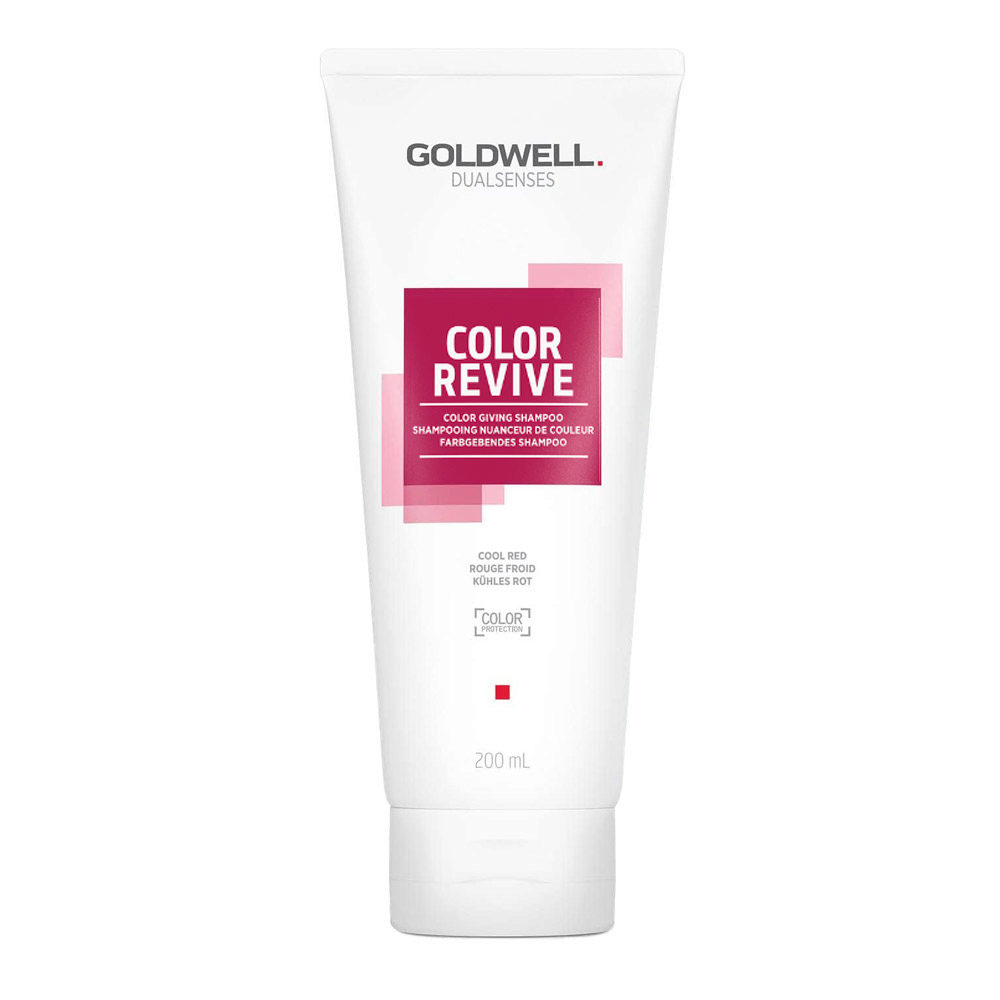 Goldwell Dualsenses Color Revive Cool Red Shampoo 250ml - champú para cabello rojo
