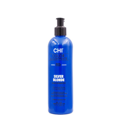 CHI Color Illuminate Shampoo Silver Blonde 355ml - champú anti-amarillo