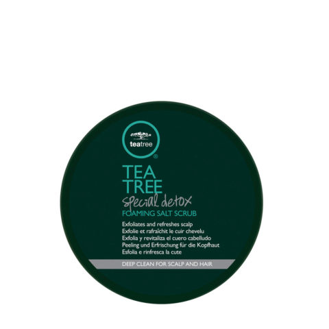 Tea Tree Special Detox Foaming Salt Scrub 184gr - exfoliante espumoso