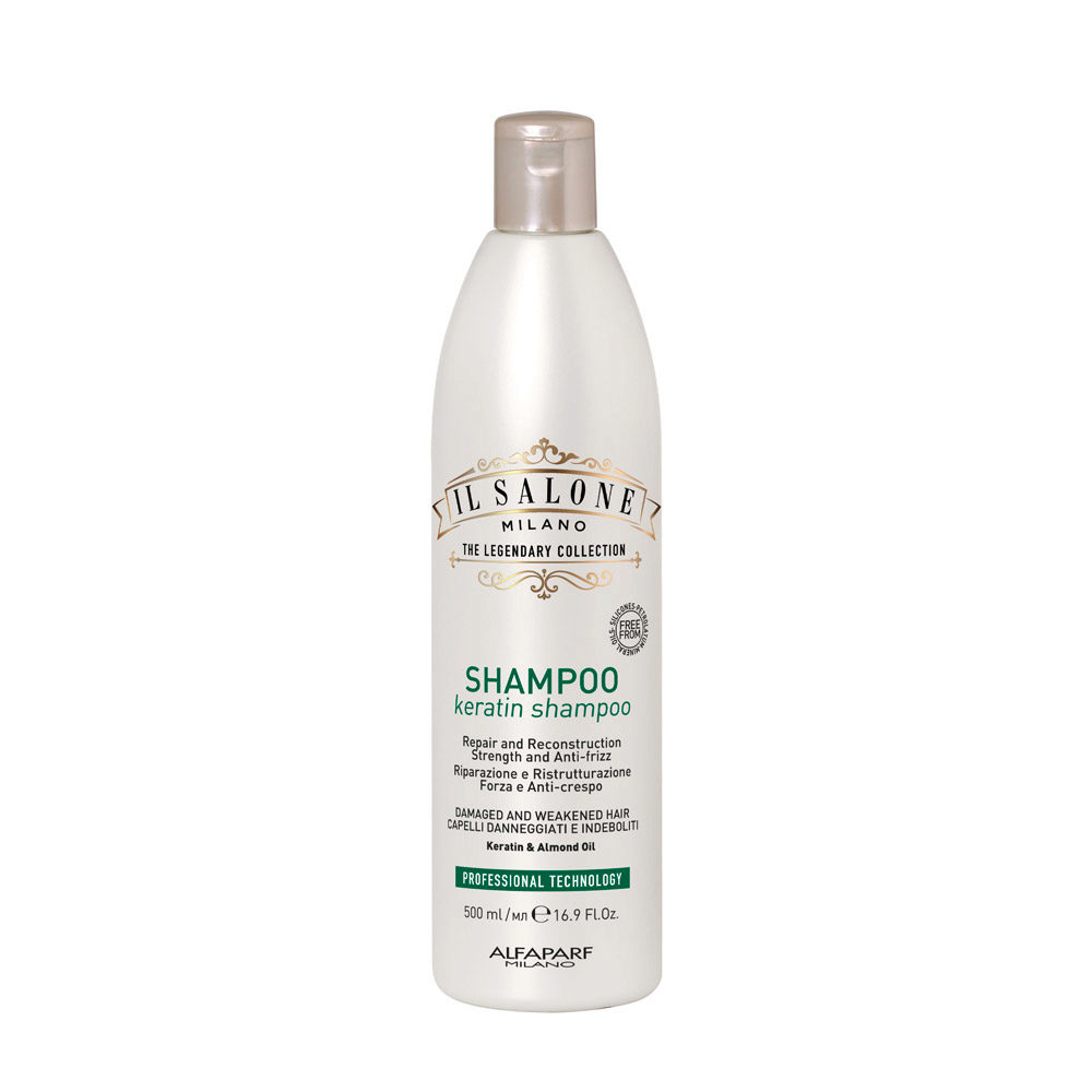 Il Salone Milano Keratin Shampoo 500ml - champú para cabello dañado y debilitado
