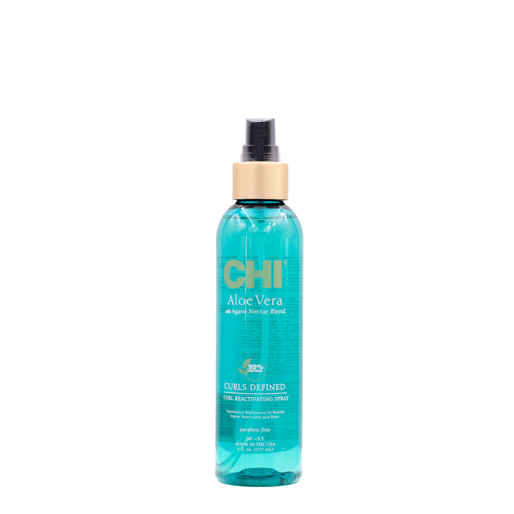 CHI Aloe Vera Curl Reactivating Spray 177ml - spray reactivador de rizos