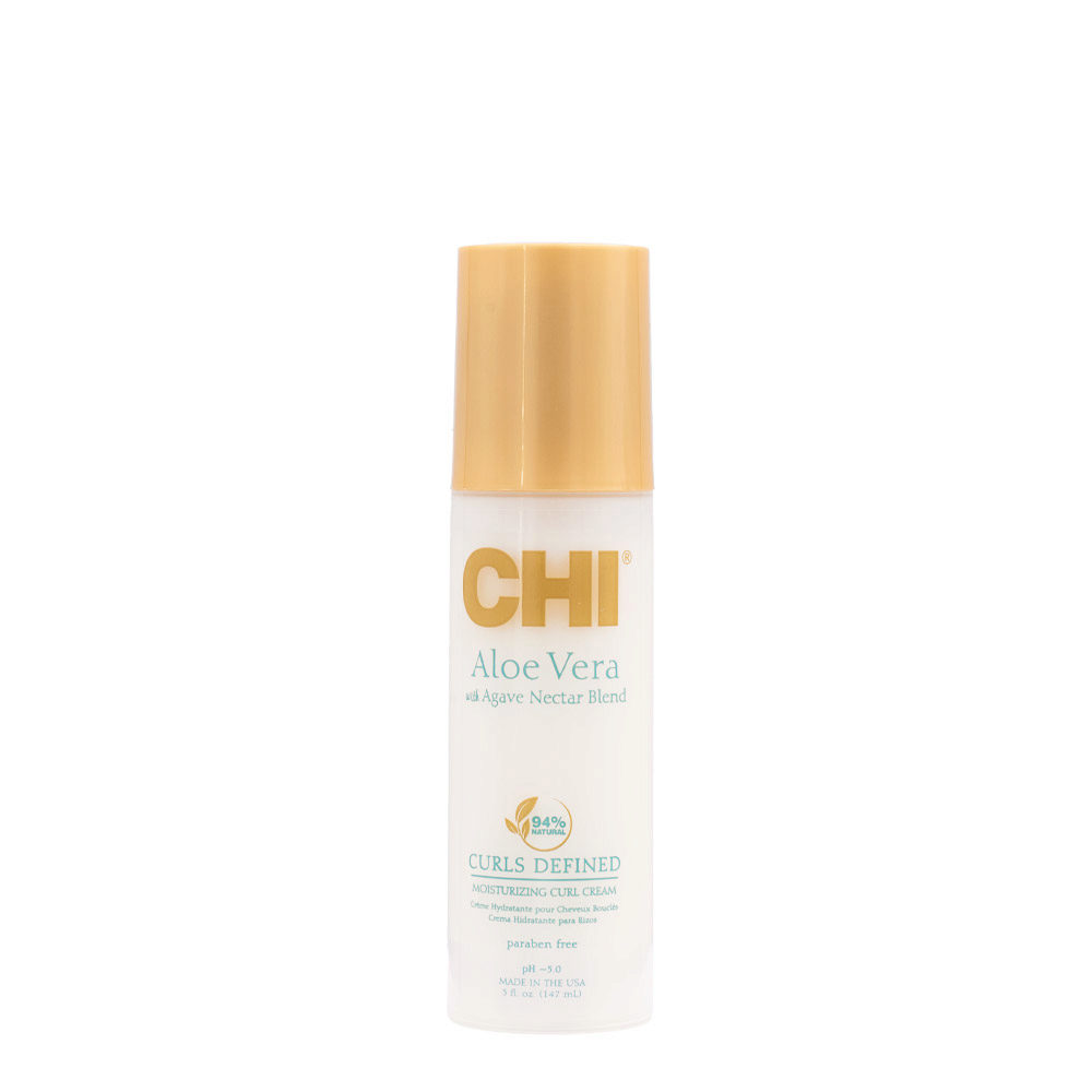 CHI Aloe Vera Moisturizing Curl Cream 147ml - crema hidratante para rizos
