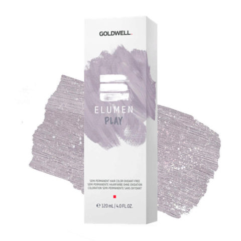 Elumen Play Metallic Silver 120ml - color semipermanente rojo baya