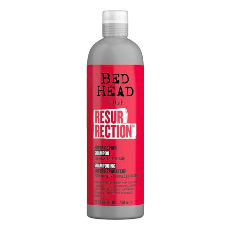 Tigi Bed Head Resurrection Super Repair Shampoo 750ml - champú para cabello dañado