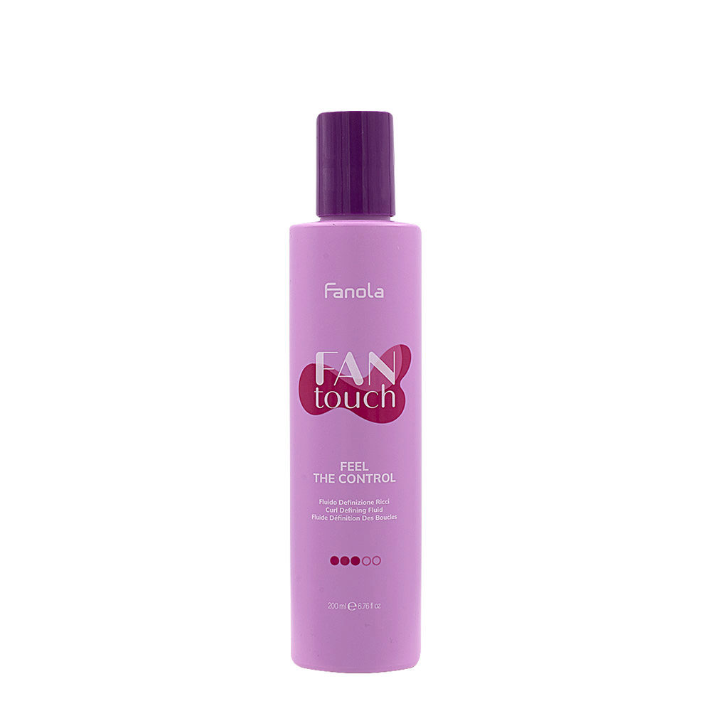 Fanola Fan Touch Feel Control 200ml - fluido para definir rizos