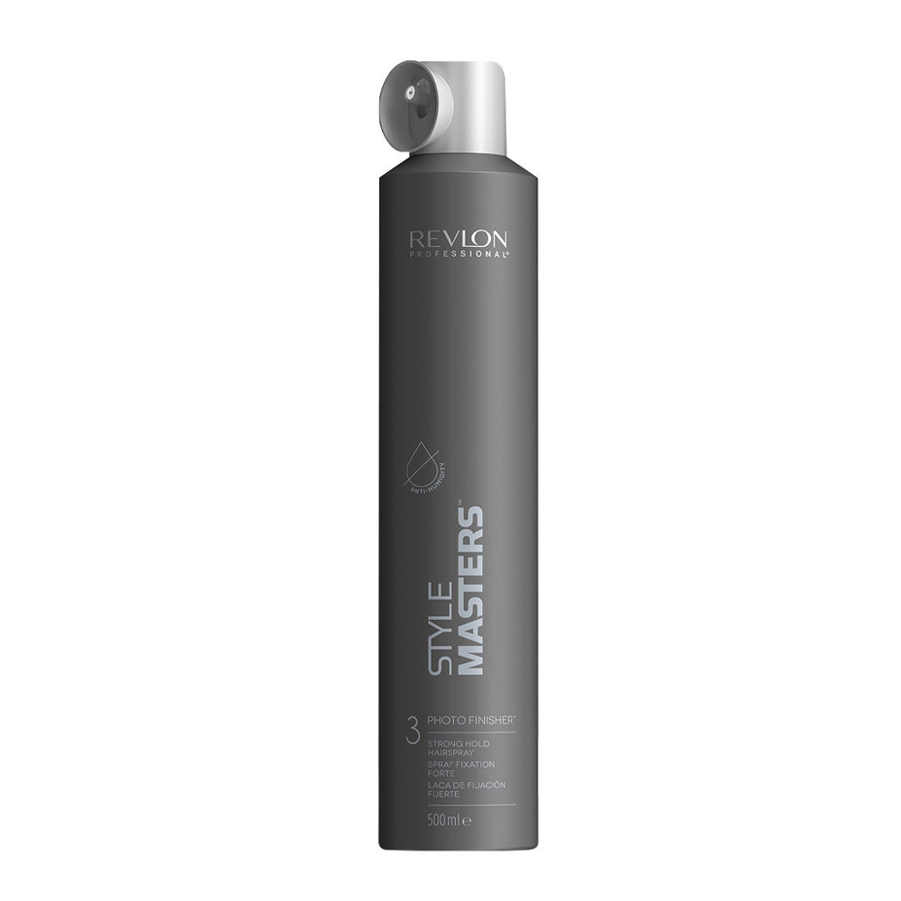 Revlon Style Masters Must Haves Photo Finisher Strong-Hold Hairspray 500ml - laca de fijación fuerte