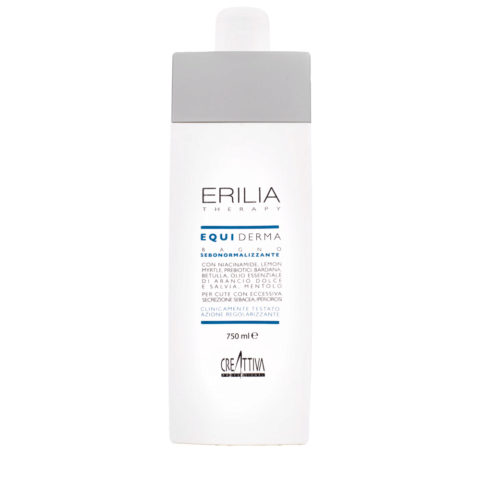 Creattiva Erilia Equiderma Bagno Sebonormalizzante 750ml - champú seborregulador