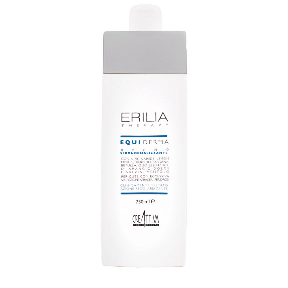 Creattiva Erilia Equiderma Bagno Sebonormalizzante 750ml - champú seborregulador
